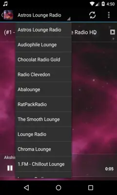 Lounge Music Radios Free android App screenshot 0